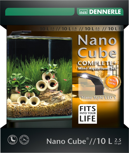 DENNERLE NanoCube® Complete+, ab 10L mit Style LED